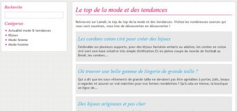 Le site des dernières actualités sur la mode